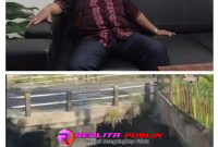 Kepala DPUPRPKP Kota Malang, Dandung Djulharjanto, menjelaskan (foto: Andi Billy realitapublik.id)