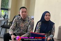 Humas BBPJN Jawa Timur saat menemui awak media (foto: Andi Billy realitapublik.id)