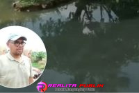 Sungai Sono Kandeman Batang tercemar 25 kali lipat dari ambang batas, Bupati Faiz ancam sanksi tegas ke PT Sukorintex dan dua perusahaan lain (Foto: Fery Eka S realitapublik.id)