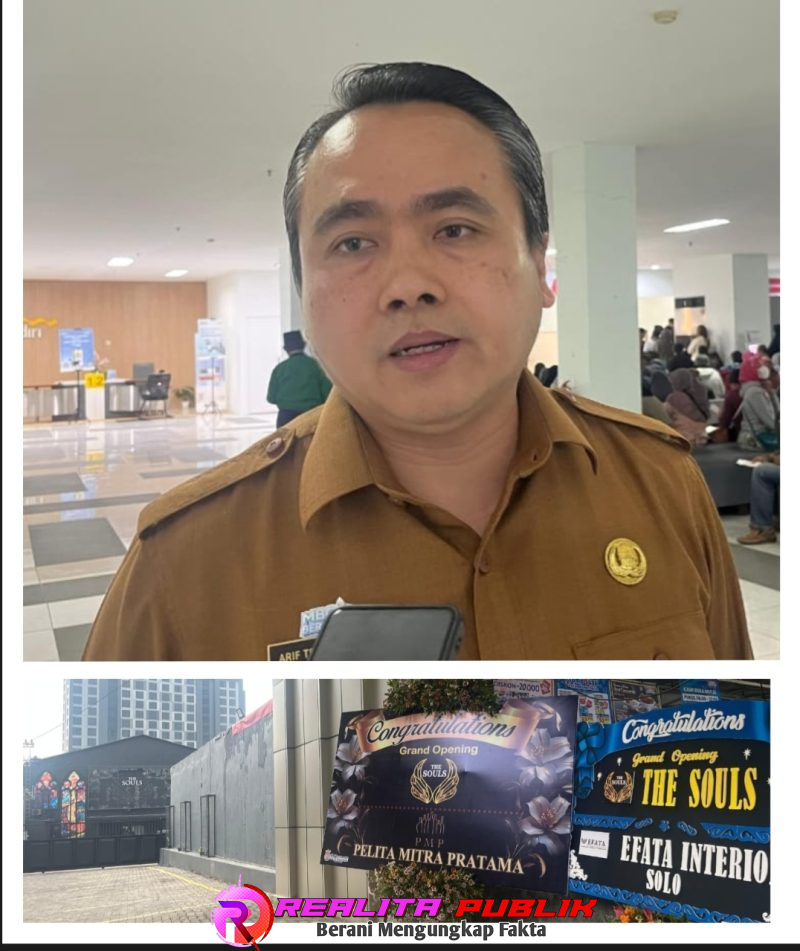 Arif Tri Sastyawan. menegaskan kantornya belum menerima tembusan izin operasional hiburan malam (foto: Bil realitapublik.id)