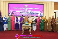 Perayaan HUT ke-3 Paguyuban Wanita Mandiri di Gedung Pusiban Agung.(Foto: Rody Sandra realitapublik.id)
