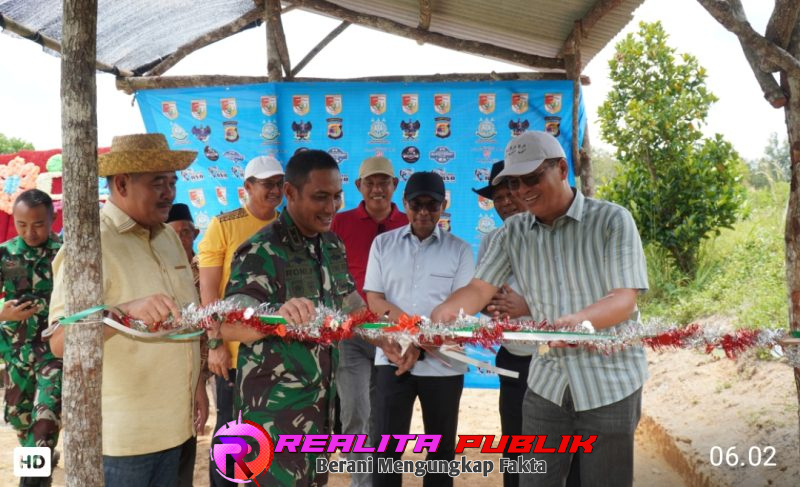 Peresmian kolam Rio oleh Bupati Tubaba (Rody realitapublik.id)