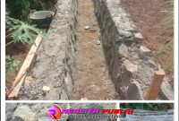 Kondisi pekerjaan proyek drainase saluran air ((dok: Rody realitapublik.id)