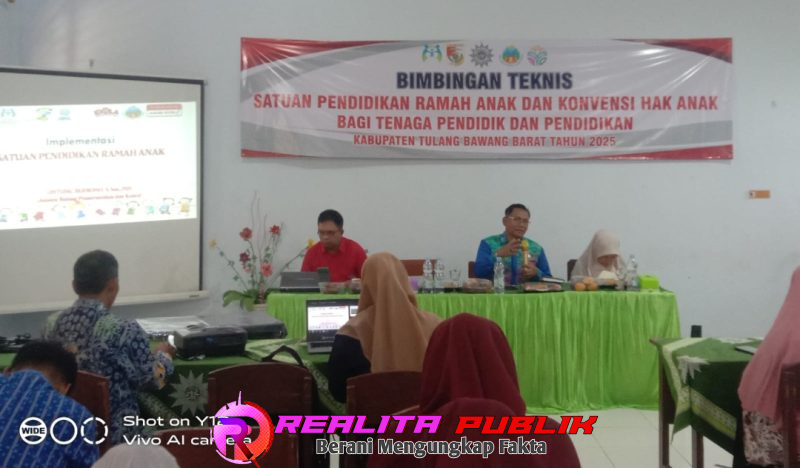  Giat Bimbingan Teknis (Bimtek) mengenai Konvensi Hak Anak dan Satuan Pendidikan Ramah Anak (Rody Sandra realitapublik)