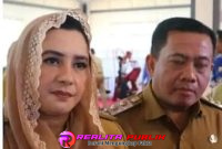 Bupati Pekalongan, Dr. Hj. Fadia Arafiq dan Wabup, Sukirman.