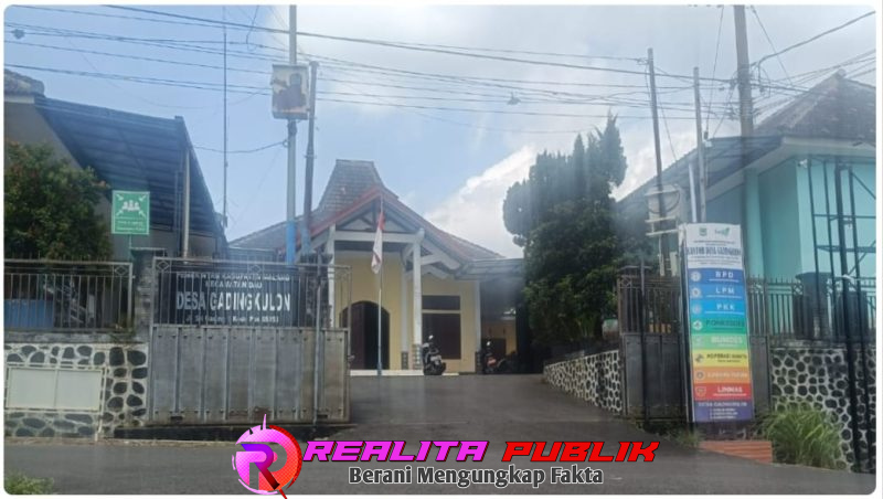 Kantor Desa Gading Kulon, Kecamatan Dau, Kabupaten Malang, Jawa Timur 