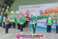 Serah Terima jabatan Ana Nadirsyah Menjabat Ketua PERWOSI di Tubaba(foto: Rody Sandra/realita publik)