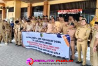 Aksi Kepala desa dan perangkat desa se kabupaten Demak (Fery Eka realita publik)