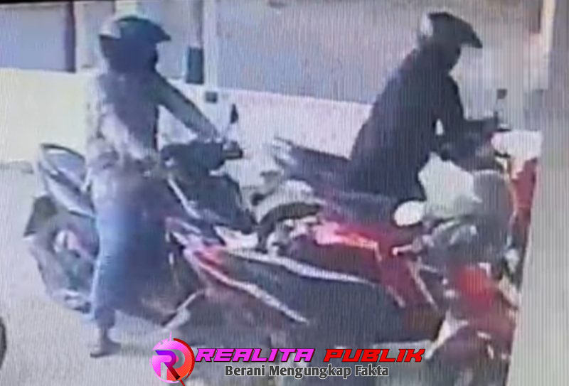 Dua curanmor meresahkan masyarakat terekam cctv