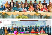 Pejabat pemerintah bersama peserta dari TP PKK dan masyarakat setempat (Rody Sandra Realita Publik)