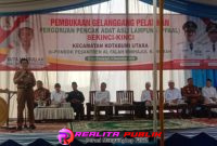 Peresmian Gelanggang di Ponpes Al-falah Minhajul Karomah (foto: Rody Sandra Realita Publik)