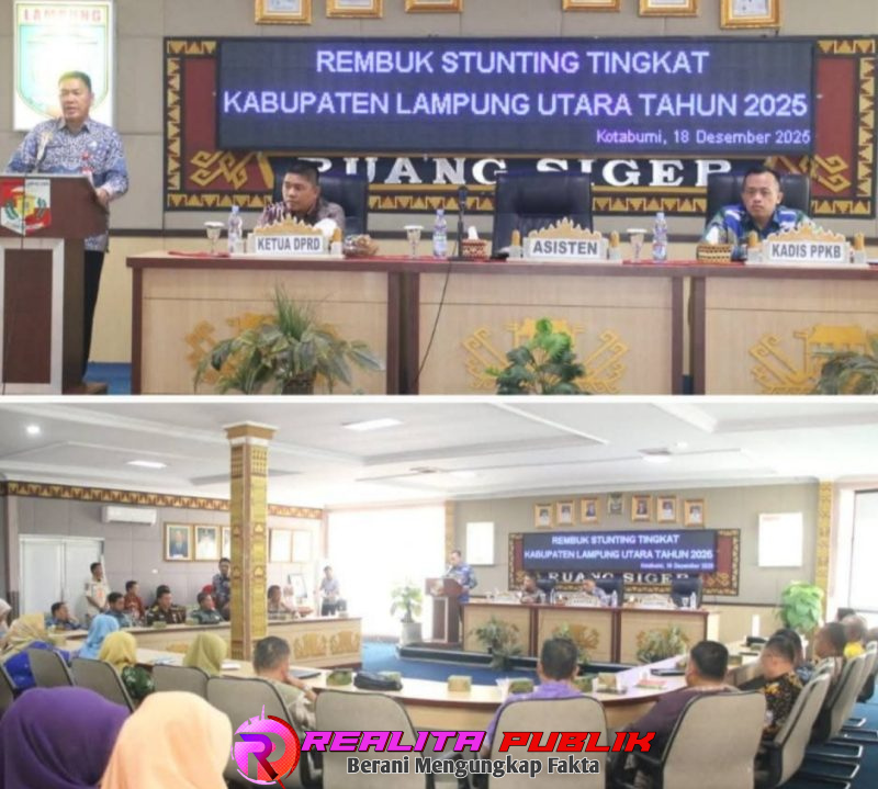 Rembuk Satunting tingkat Kabupaten 2025(Poto: Rody Sandra/ Realita Publik)