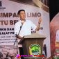 Bupati Penukal Abab Lematang Ilir (PALI), Asgianto, ST., dalam acara gebyar Koperasi dan UMKM Kabupaten PALI Tahun 2025, Sabtu 20 Desember 2025.