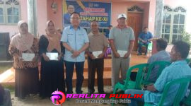 Anggota MPR RI, Marwah Cik Asan, dalam dalam rangkaian acara kegiatan sosialisasi Empat Pilar Kebangsaan di Tubaba. (Photo: Rody Sandra/realitapublik.id)