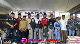 Ormas MADAS, salurkan bantuan (foto: Bil realita publik)