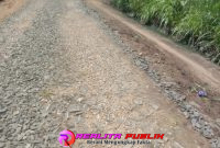 Mulya Kencana yang diduga tidak sesuai spesifikasi teknis. (Foto: Rody Sandra/realita publik id)