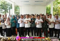 Pose bersama Pemerintah Tulang Bawang Udik usai kegiatan (foto: Rody Sandra Realita Publik)