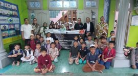 Gandeng Mitra Media, AMKI Pusat Tebar Kebaikan Ramadan di Yayasan Al-Kahfi, Pondok Bambu, Jakarta Timur, Kamis (5/3/2026)