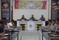 Bag Psi Ro SDM Polda Lampung Gelar Mapping Psikologi Berkala di Polres Lampung Utara