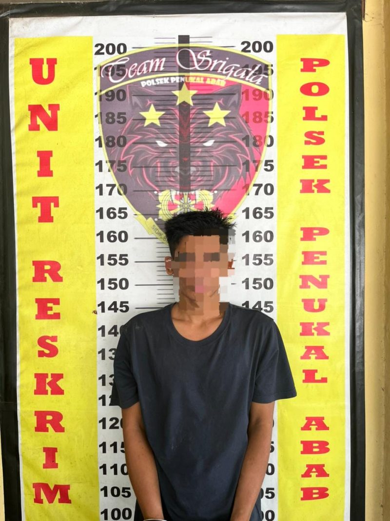 H, DPO pencurian BBM yang telah diamankan di Polsek Penukal Abab Polres PALI. 