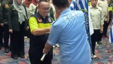 Suwardi secara sah dikukuhkan sebagai Ketua Umum PDBI Lampung Utara masa bakti 2026–2030 oleh Ketua Umum PDBI Provinsi Lampung, Thomas Amirico, di Balai Keratun, Kantor Gubernur Lampung, Kamis (23/4/2026).