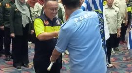 Suwardi secara sah dikukuhkan sebagai Ketua Umum PDBI Lampung Utara masa bakti 2026–2030 oleh Ketua Umum PDBI Provinsi Lampung, Thomas Amirico, di Balai Keratun, Kantor Gubernur Lampung, Kamis (23/4/2026).