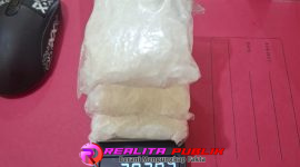 Barang bukti yang diamankan polisi. 