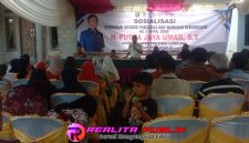 Bakal calon Ketua DPD II Partai Golkar Kabupaten Tulang Bawang Barat (Tubaba), Putra Jaya Umar. 