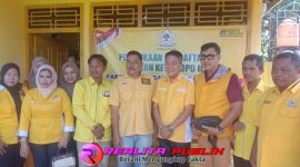 Bakal calon Ketua DPD II Partai Golkar Kabupaten Tulang Bawang Barat (Tubaba), Putra Jaya Umar, resmi mendaftarkan diri dalam kontestasi Musyawarah Daerah (Musda) IV. 