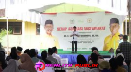 Ketua Komisi XI DPR RI, Dr. H. Mukhamad Misbakhun, S.E., M.H., dalam kegiatan serap aspirasi di Desa Karanglo, Kecamatan Grati, Kabupaten Pasuruan, Jumat (1/5/2026).