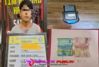 Tersangka dan barang bukti 