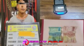 Tersangka dan barang bukti 
