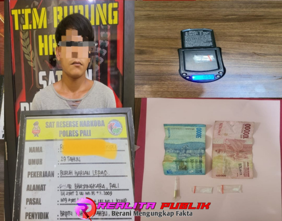 Tersangka dan barang bukti 