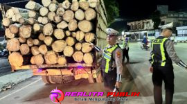 Antisipasi Kriminalitas, Tim On Call 1 Polres Lampung Utara Sisir Titik Rawan. 