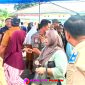 Operasi Pasar Murah Minyakita di Pasar Panaragan Jaya, Kecamatan Tulang Bawang Tengah, Kabupaten Tulang Bawang Barat, Selasa (12/05/2026).