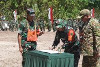 Sukses 100 Persen, Pangdam XVIII/Kasuari Tutup TMMD ke-128 di Manokwari 