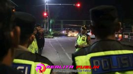Antisipasi Gangster dan Balap Liar, Polres Pekalongan Kota Gelar Patroli Skala Besar