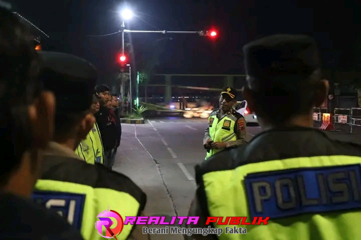 Antisipasi Gangster dan Balap Liar, Polres Pekalongan Kota Gelar Patroli Skala Besar