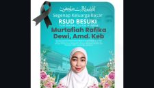 Segenap Keluarga Besar RSUD BESUKI Turut Berduka Cita Atas Wafatnya Murtafiah Rafika Dewi, Amd. Keb