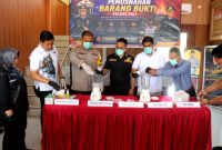 Hasil Ungkap 5 Kasus, Polres PALI Musnahkan Barang Bukti Ratusan Gram Narkotika 