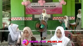 Peringati HUT ke-75 IBI, Bidan Lampung Utara Gelar Pemeriksaan Pap Smear Gratis