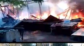 Amukan Jago Merah di Kapongan Situbondo: 3 Rumah Hangus