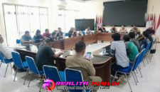 Suasana saat berlangsungnya mediasi di Aula Kantor Kecamatan Tamansari, Bogor, Kamis (6/8/2026).