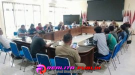 Suasana saat berlangsungnya mediasi di Aula Kantor Kecamatan Tamansari, Bogor, Kamis (6/8/2026).