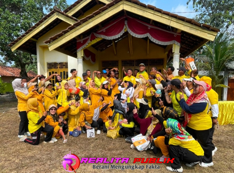 Caption: kegiatan senam bersama dalam rangka memeriahkan HUT ke-81 RI di Panaragan (foto: rody realita publik)